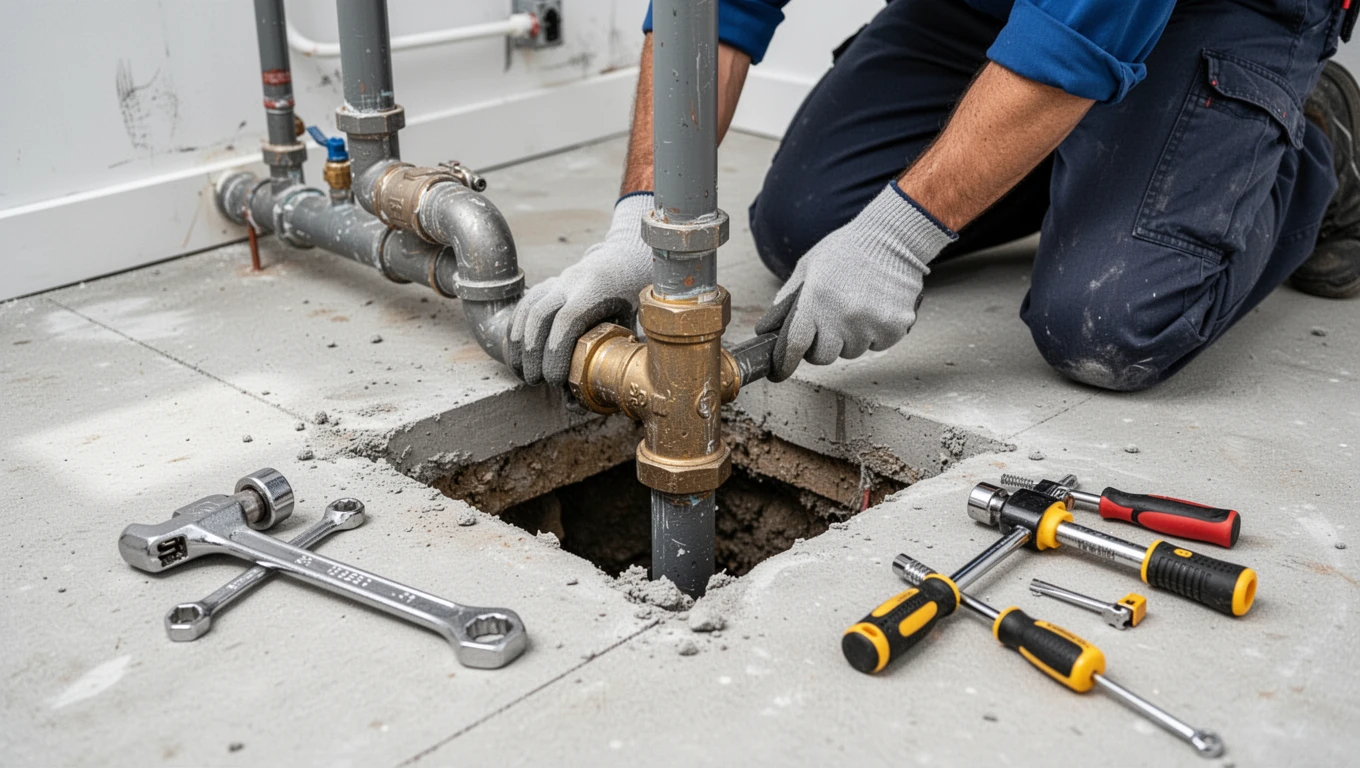 Slab Leak Repair